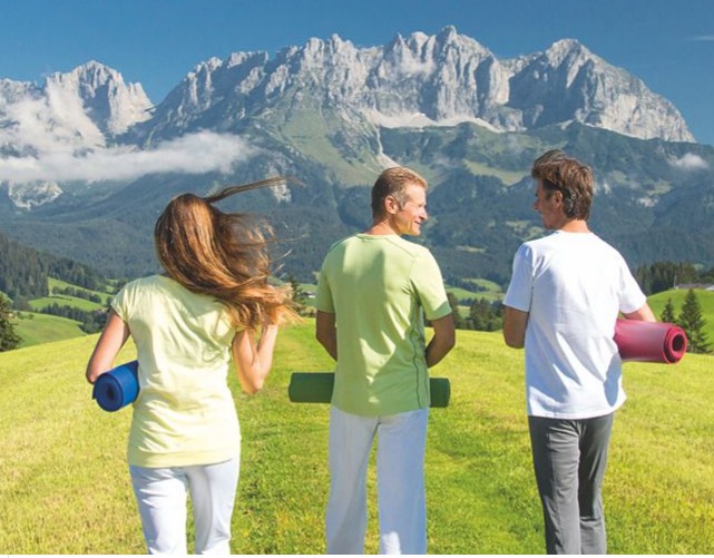 Spaziergang in der Natur rund um das Seminarhaus